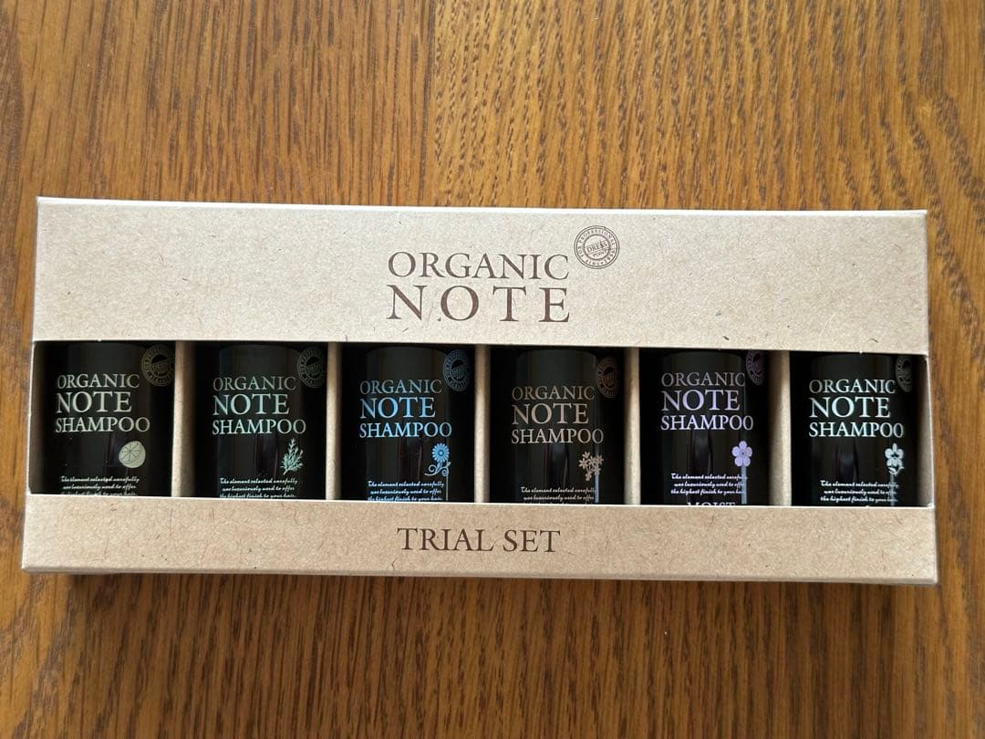 オーガニックノート シャンプー トライアルセット35ml×6点 - メルカリ