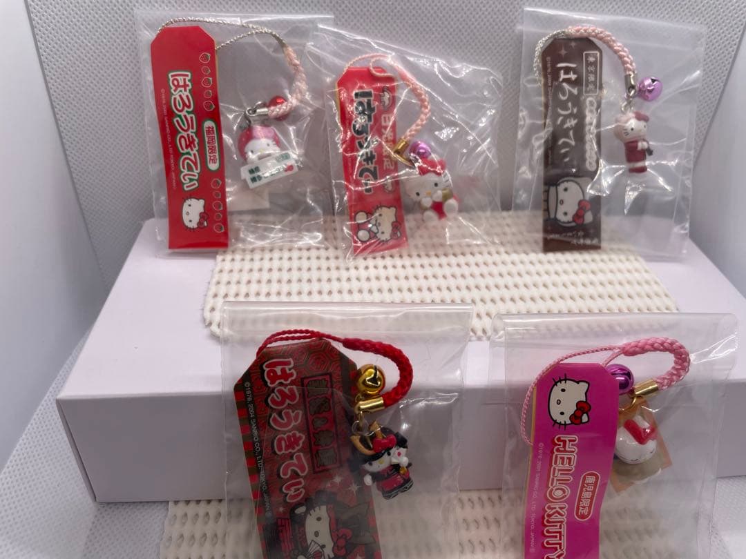 【激レア/未開封】ご当地キティ 根付 ストラップ 10点まとめ売り サンリオ