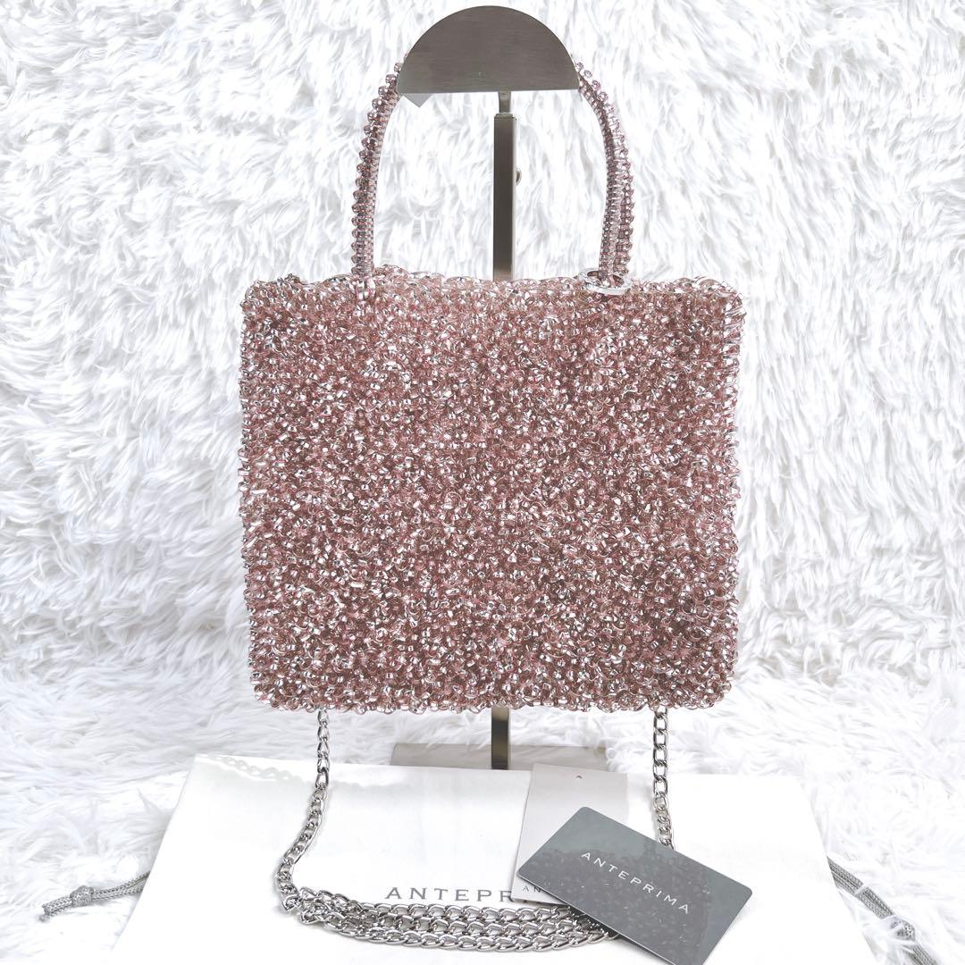 未使用✨アンテプリマ スタンダードスクエア ミディアム ピンク