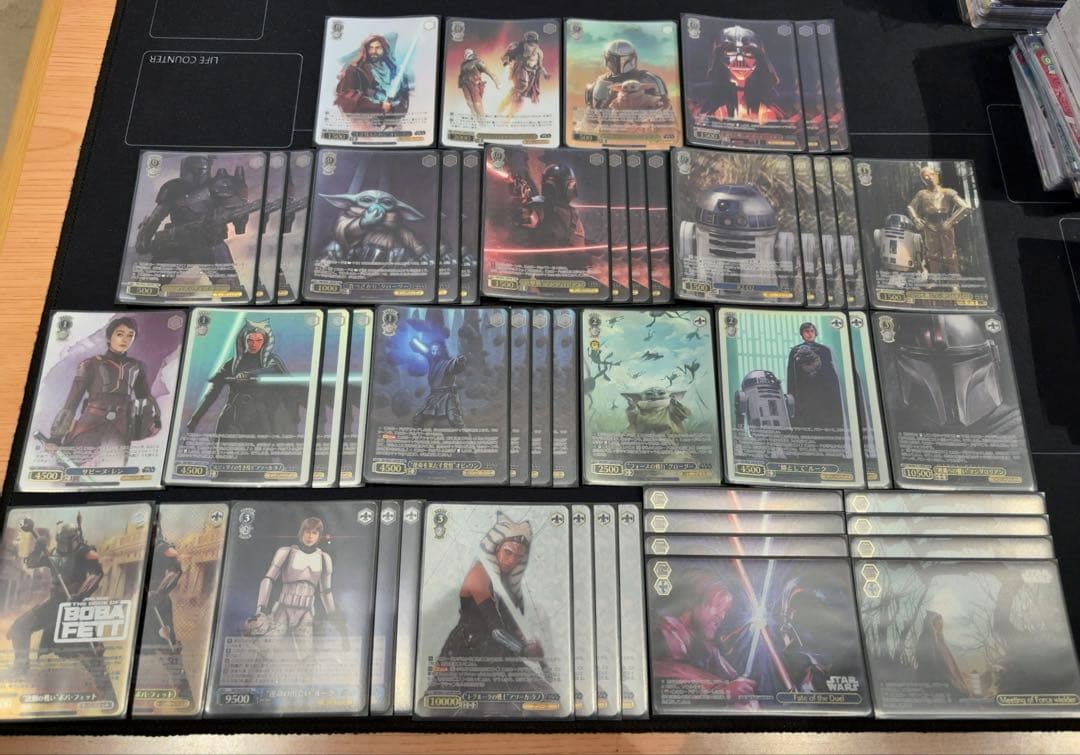 1種除きフルホイルSPあり　スターウォーズ　8門　デッキ　ヴァイスシュバルツ