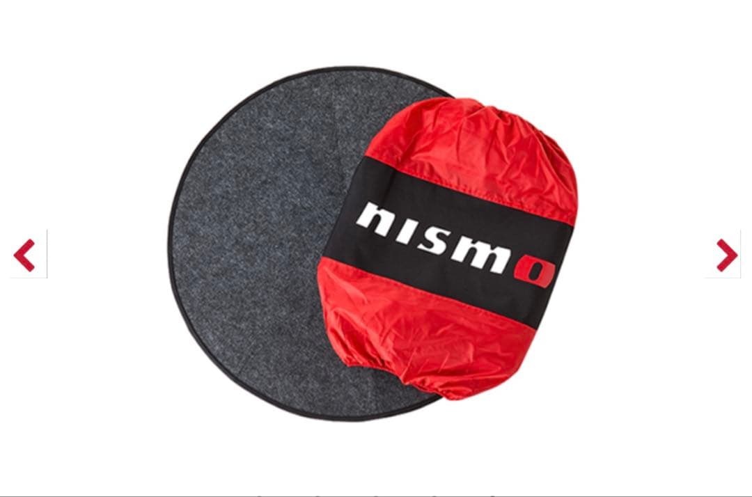 Nismo タイヤバック タイヤカバー レッド 4個セット - メルカリ
