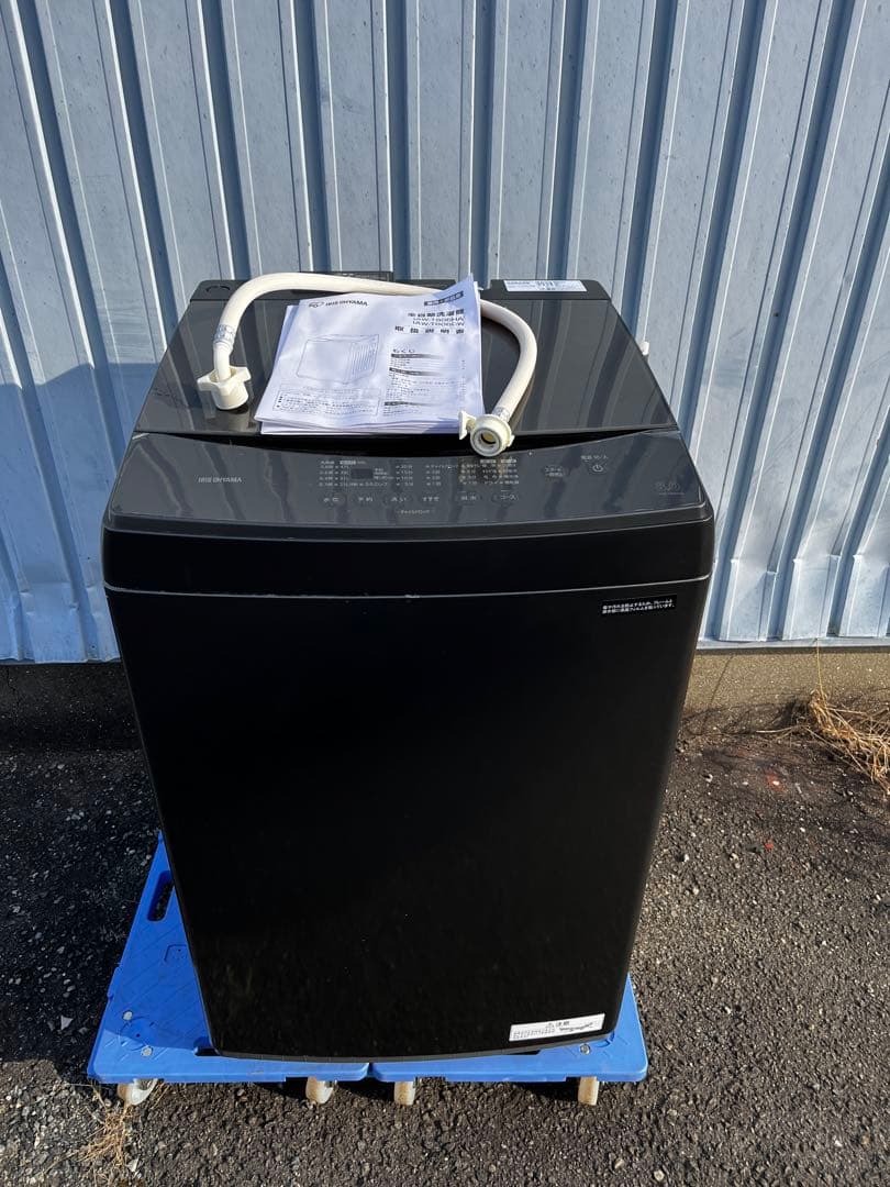 アイリスオーヤマIAW-T806HA 8.0kg 洗濯機 2024年製　中古品