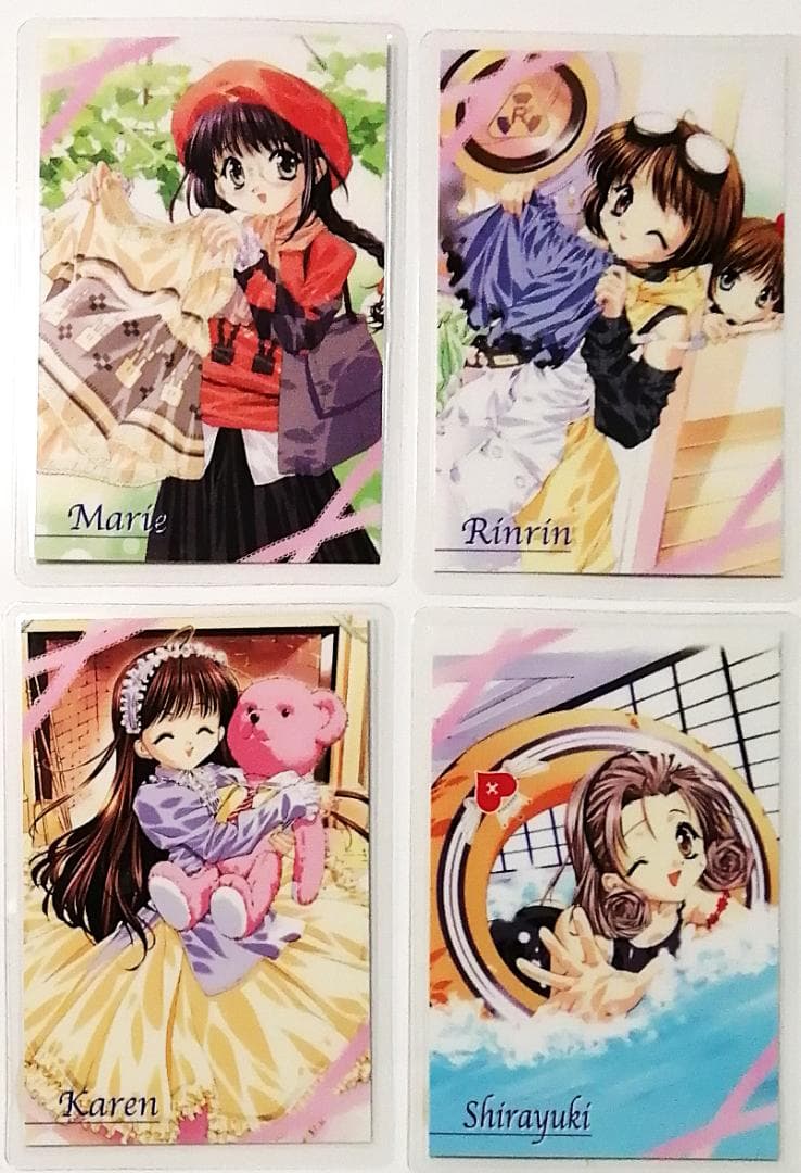 シスタープリンセス ドキドキカード ラミネートカード 鞠絵・鈴凛
