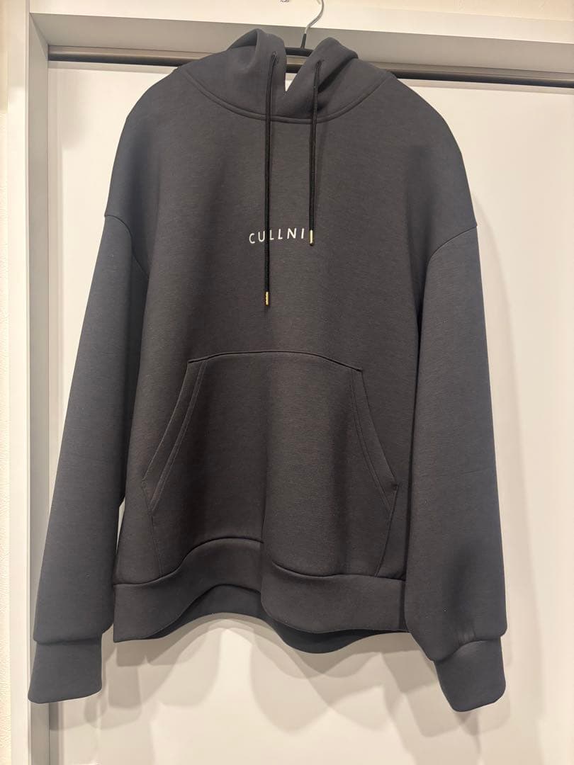 トップス CULLNI Logo Embroidery Hoodie GRAY