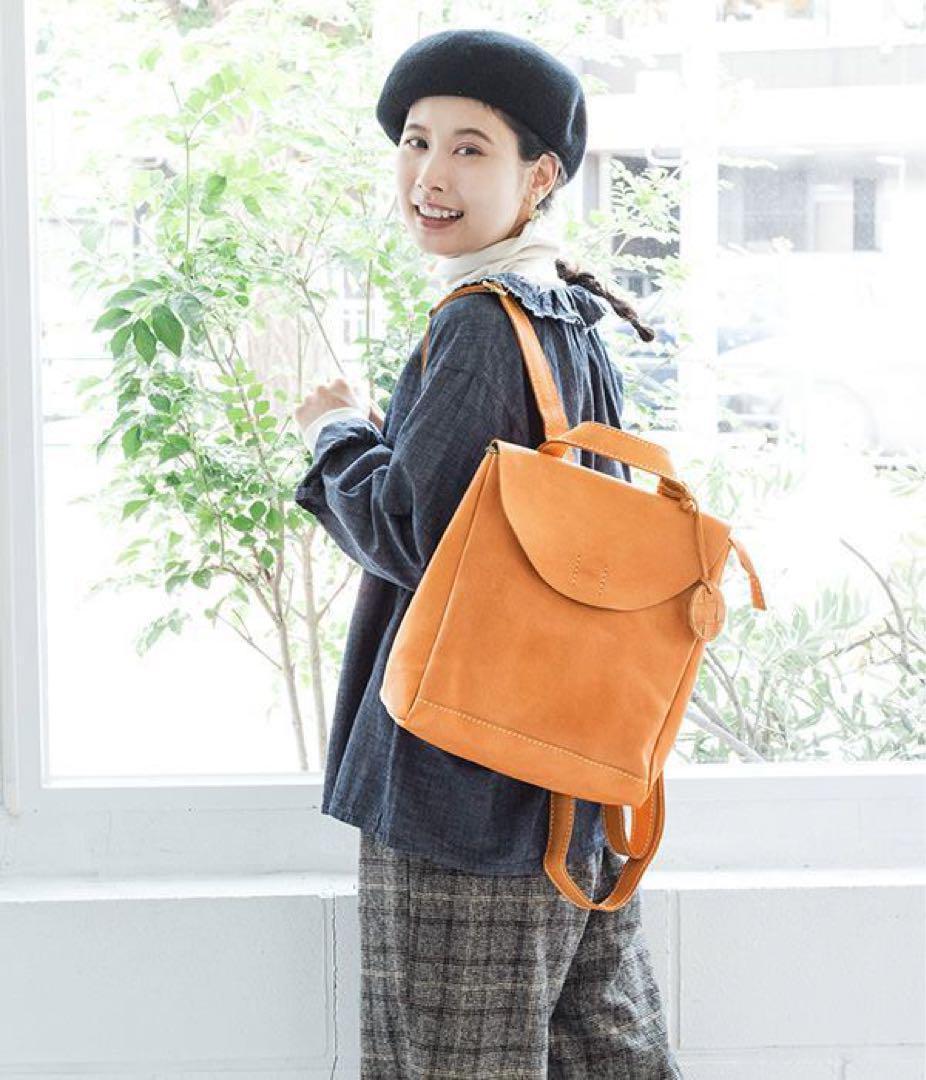 b*i様 2度使用★本革リュックzucchero filato ズッケロナチュラ zucchero filato（ズッケロ フィラート） リュック レディース