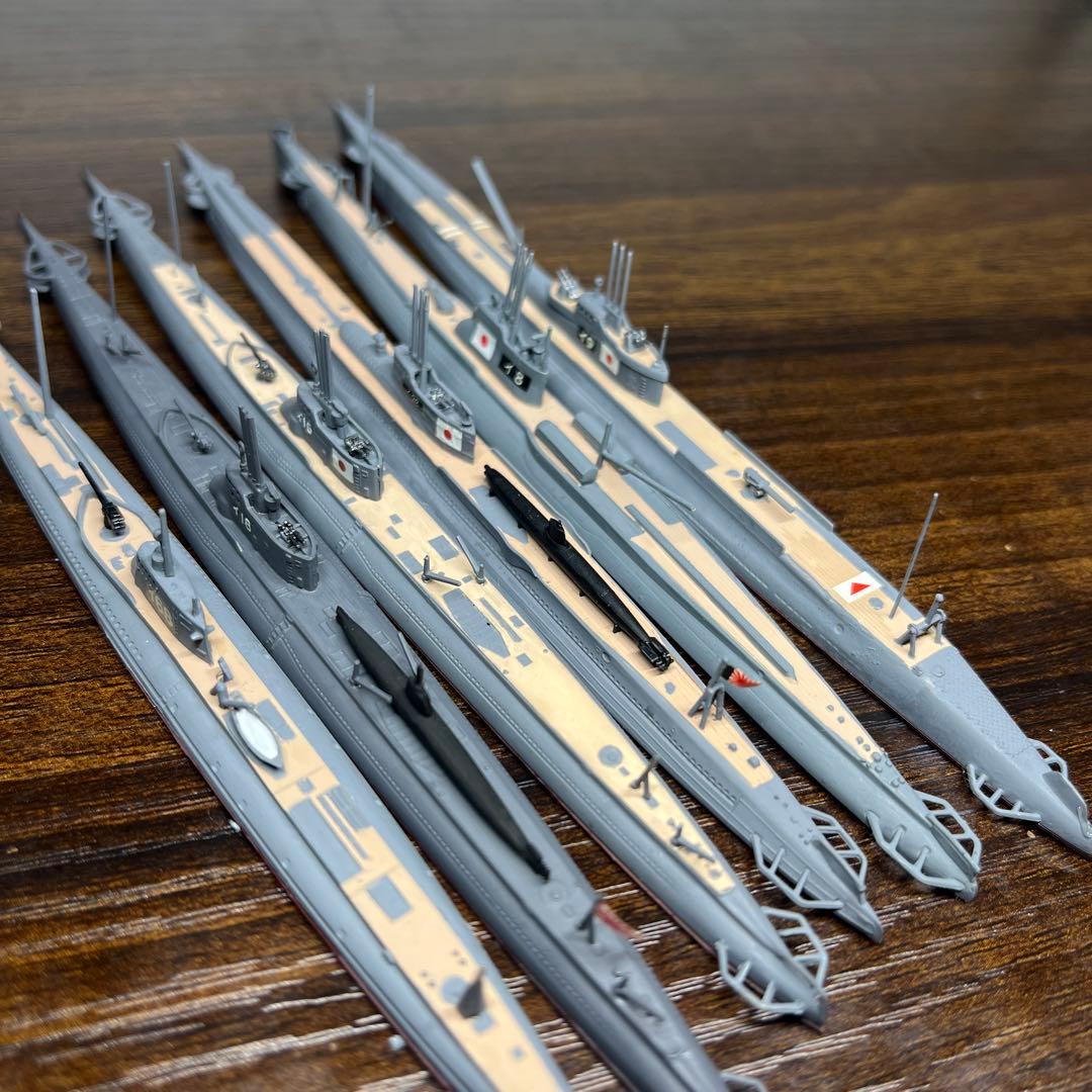 1/700 日本海軍 潜水母艦 大鯨 潜水艦 伊8・9・16・18・28・68 - メルカリ