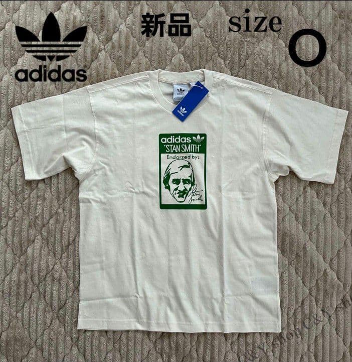 adidas アディダス TONGUE スタンスミス Tシャツ O サイズ - メルカリ