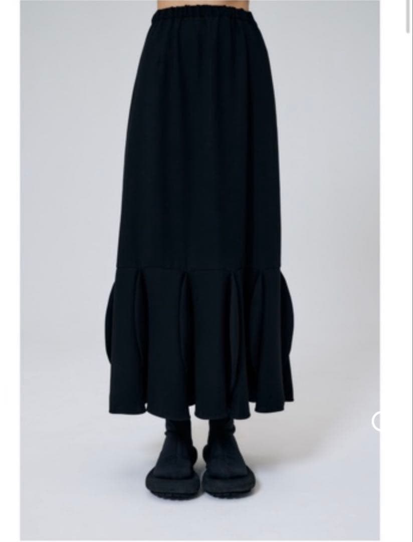 23AW ENFOLD エンフォルド O ELASTIC SK ブラック