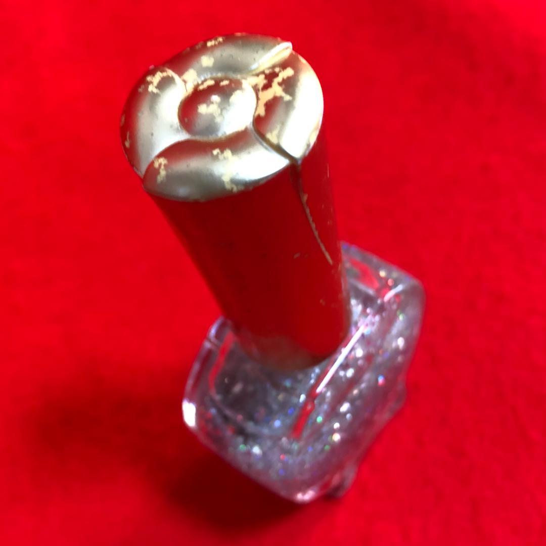 ご希望の1200際円に変更】ネイル3点／シルバーラメ・レブロンクリーム