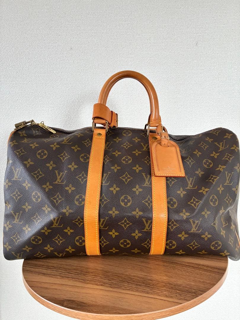 Louis Vuitton ルイヴィトン キーポル45 モノグラム 付属あり美品 キーポル・トランク 45 その他キャンバス｜ルイ・ヴィトン 公式サイト