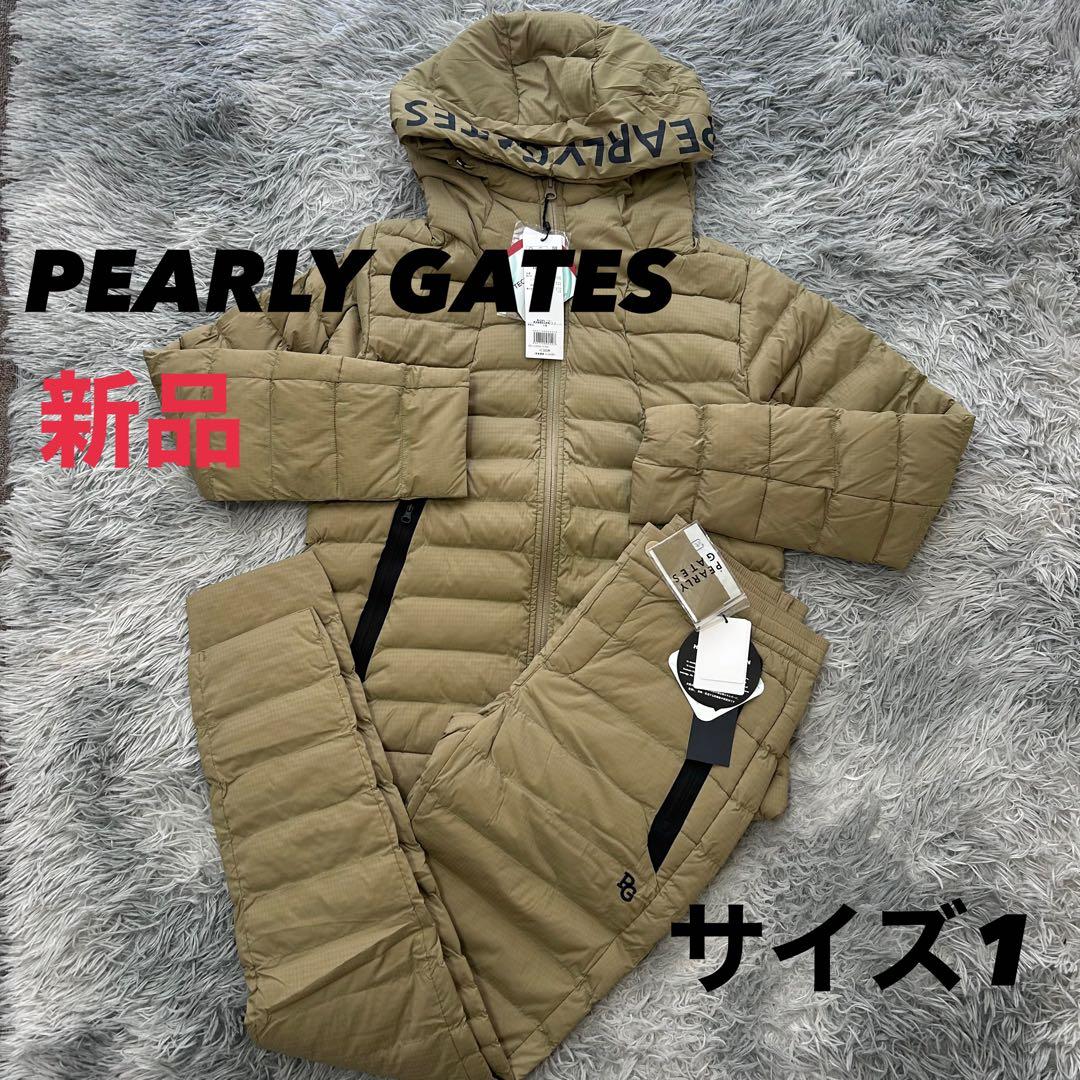 新品 パーリーゲイツ セットアップ ジャケット 中綿 パンツ 防寒