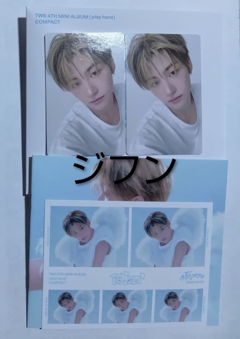 TWS play hard 開封済み CD compact ジフン トレカ - メルカリ