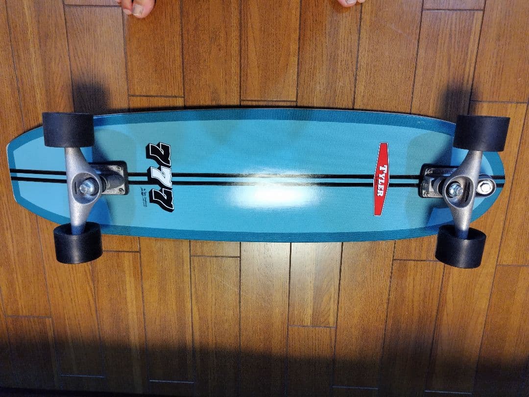 カーヴァースケートボード 青ロング