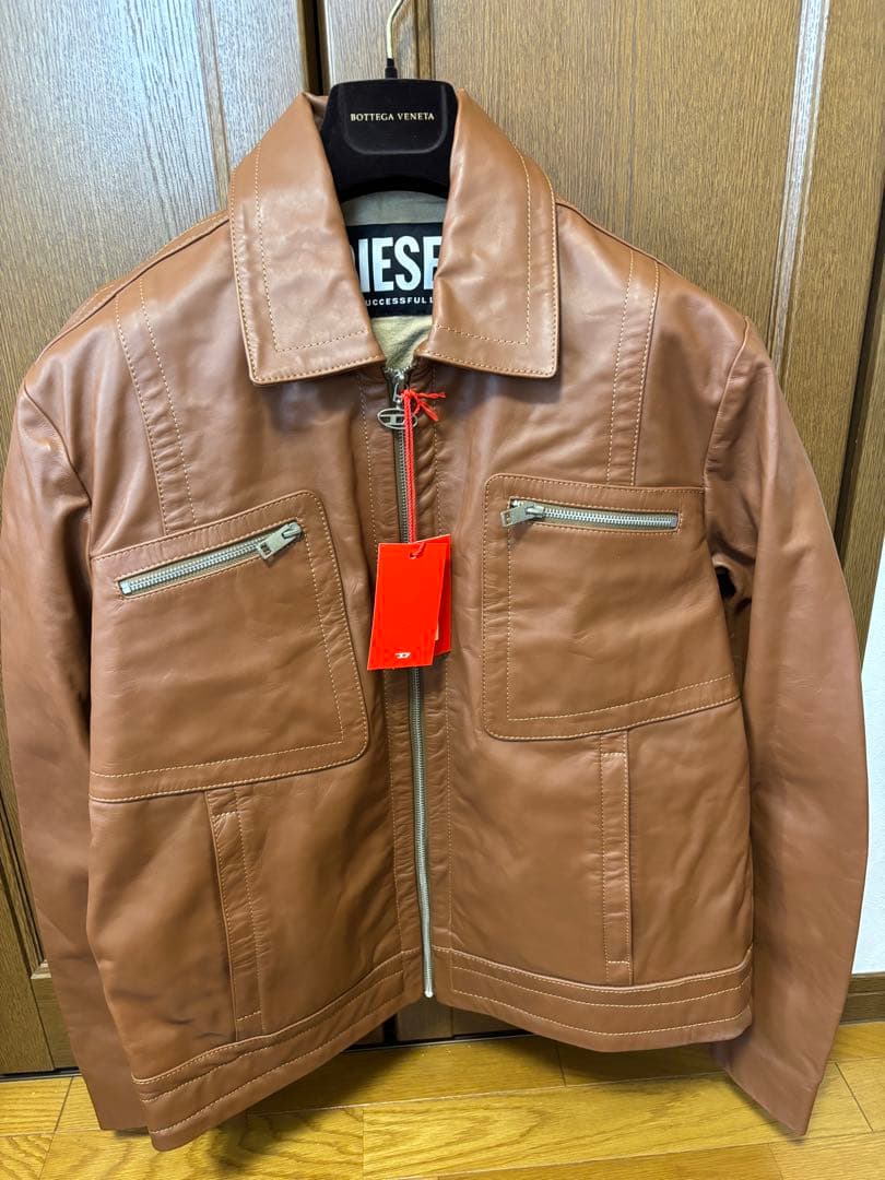 DIESEL ディーゼル 牛革　レザージャケット　メンズ