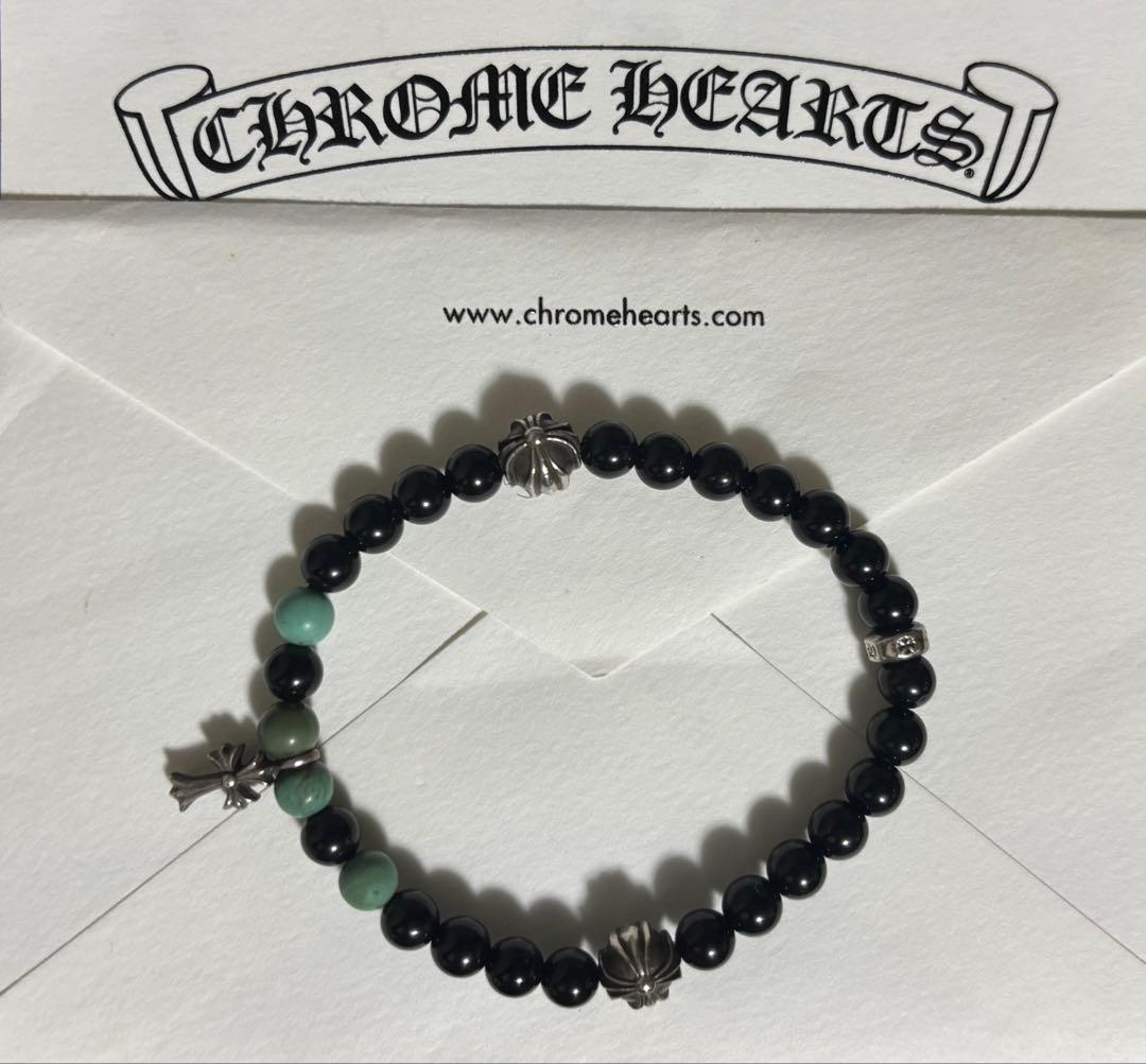 6mm BEAD STACK CH CROSS スタックCHクロス ビーズブレス CHROME HEARTS（クロムハーツ） 8mm BEAD ビーズブレスレット シルバー