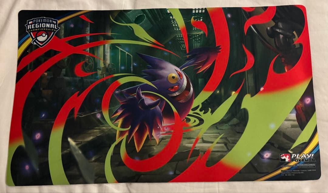 ポケモンカード 海外限定 メガゲンガー　リージョナル　プレイマット 希少 メガゲンガー リージョナル プレイマット ポケモンカード 公式品