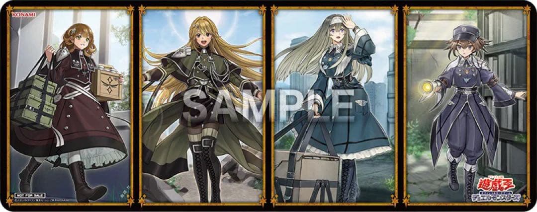 タクティカルトライデッキ限定戦　エクソシスター　プレイマット TACTICAL-TRY DECK 限定戦 プレイマット エクソシスター 遊戯王 本日