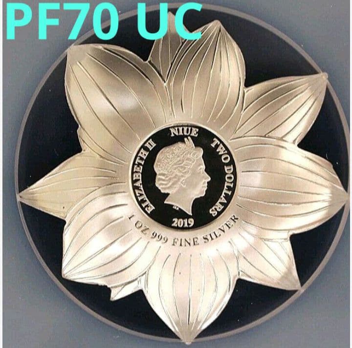 2019 PF70 UC ニウエ 1オンス 銀貨 記念 　NGC PCGS