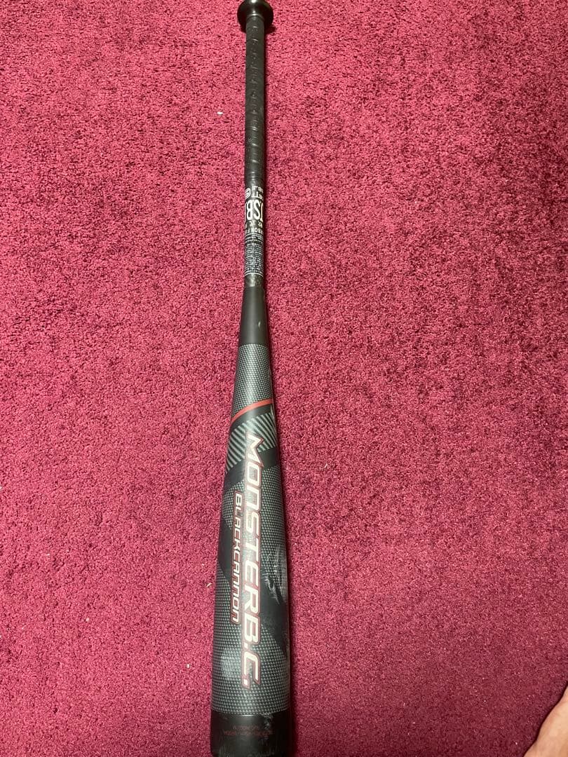 ZETT MONSTER B.C 85cm 一般軟式バット ゼット（ZETT） 軟式FRP製バット MONSTER BLACKCANNON モンスター