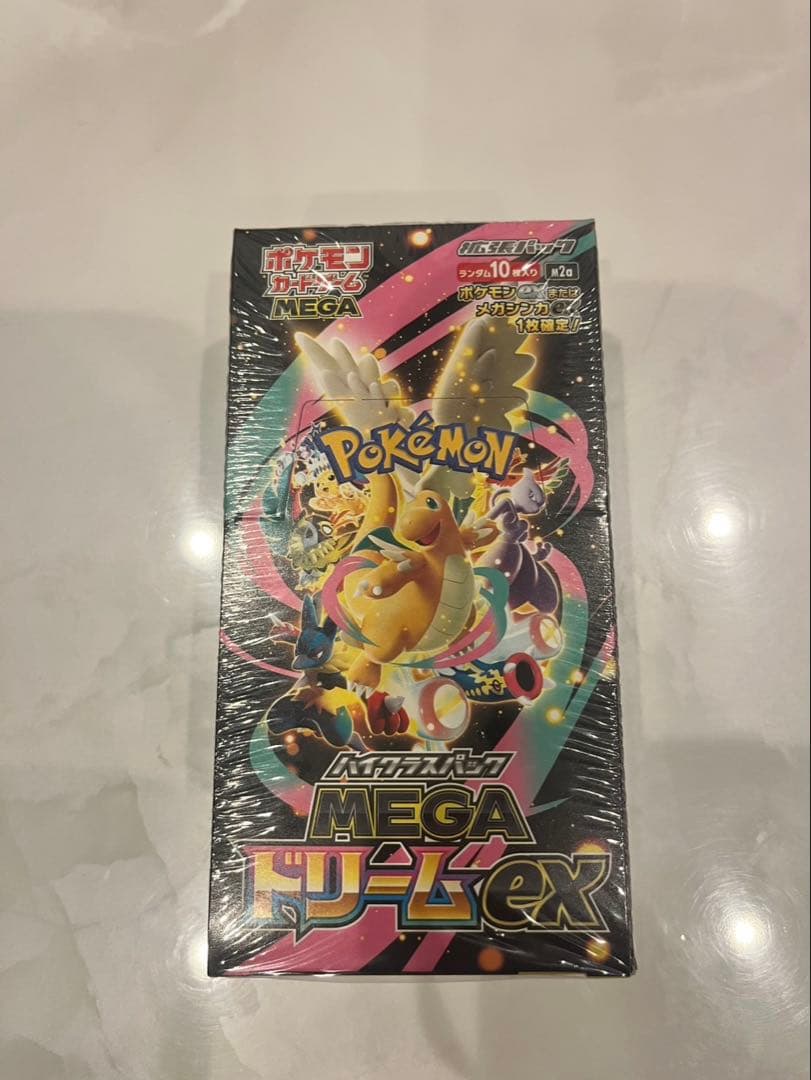 ポケモンカードMEGAドリームex BOX（シュリンク付き）