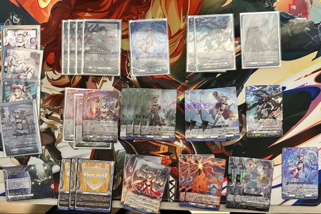 優勝構築　最安価　ヴァンガード エバ デッキ　調整パーツ、2重スリーブ付き