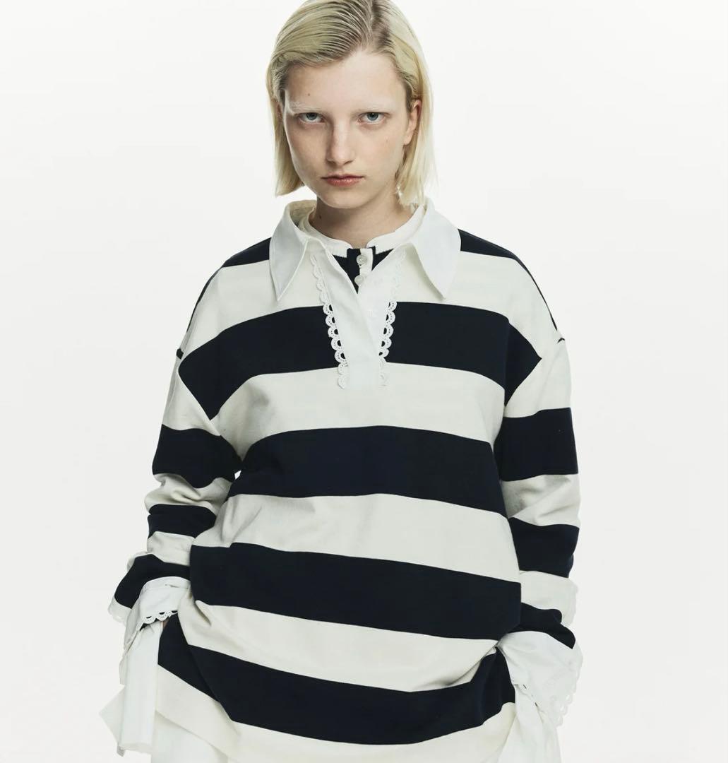 最終値下げ biby FRANCINE RUGBY TOP