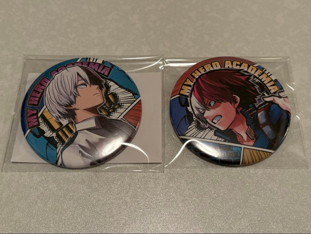 僕のヒーローアカデミア コレクション缶バッジ 轟焦凍 2個セット