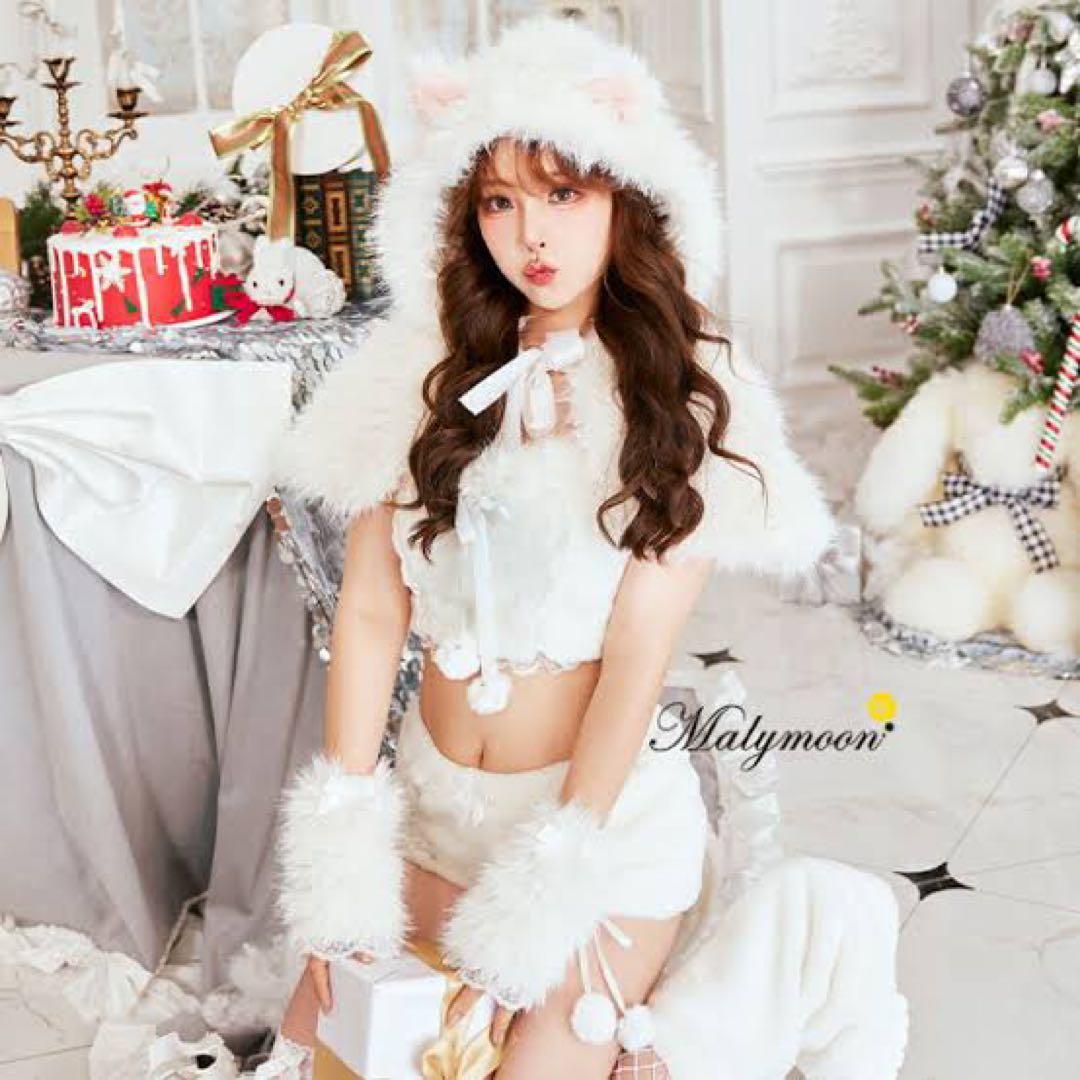 Malymoon 白猫コスプレ衣装