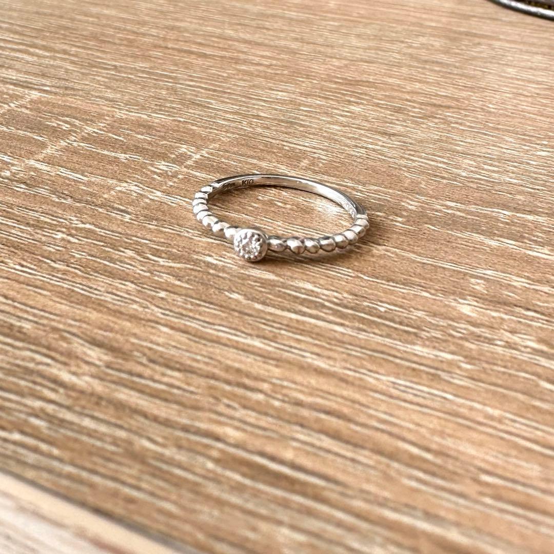 スタージュエリー K10リング【ジュエリーボックスなし】