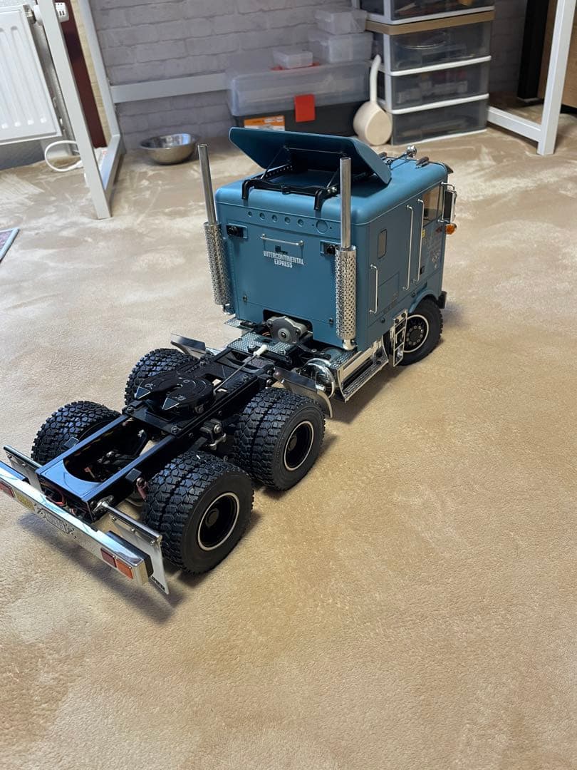 タミヤ 1/14 トレーラートラック グローブライナー フルオペレーション