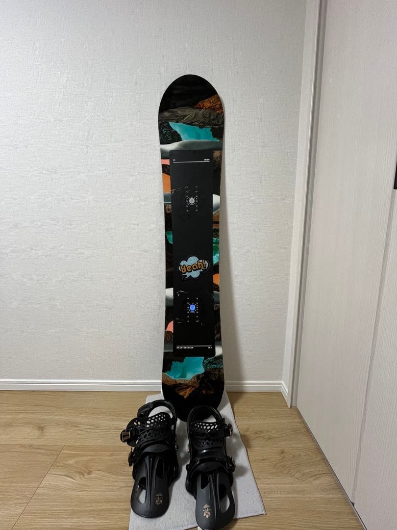 RIDE HEARTBREAKER 143cm スノーボード、FLUXセット RIDE HEARTBREAKER 143cm スノーボード、FLUXセット Ride Heartbreaker