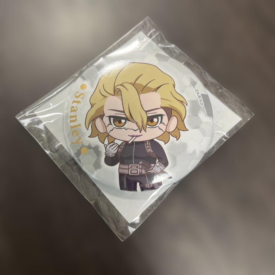 Dr.STONE GiGO限定 ミニキャラ缶バッジ スタンリー・スナイダー - メルカリ