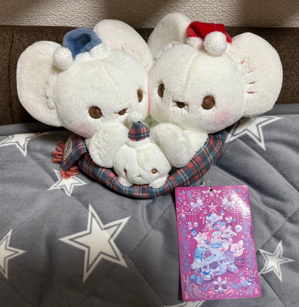 ポケモン　イッカネズミ クリスマス　ぬいぐるみ　タグ付き