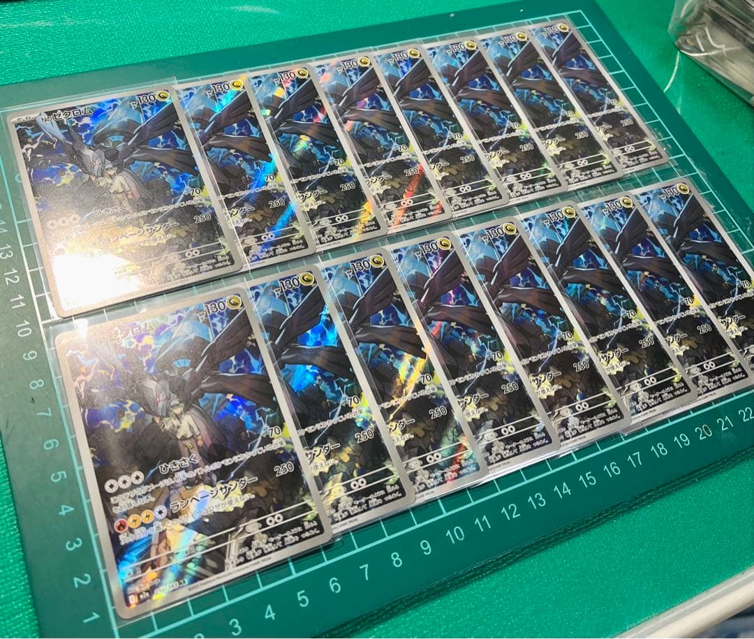 NのゼクロムAR 16枚　MEGAドリームex