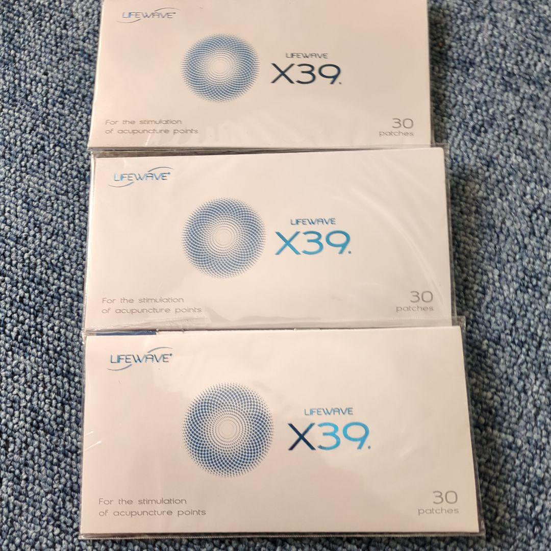ライフウェーブ　X39　３０枚☓３セット