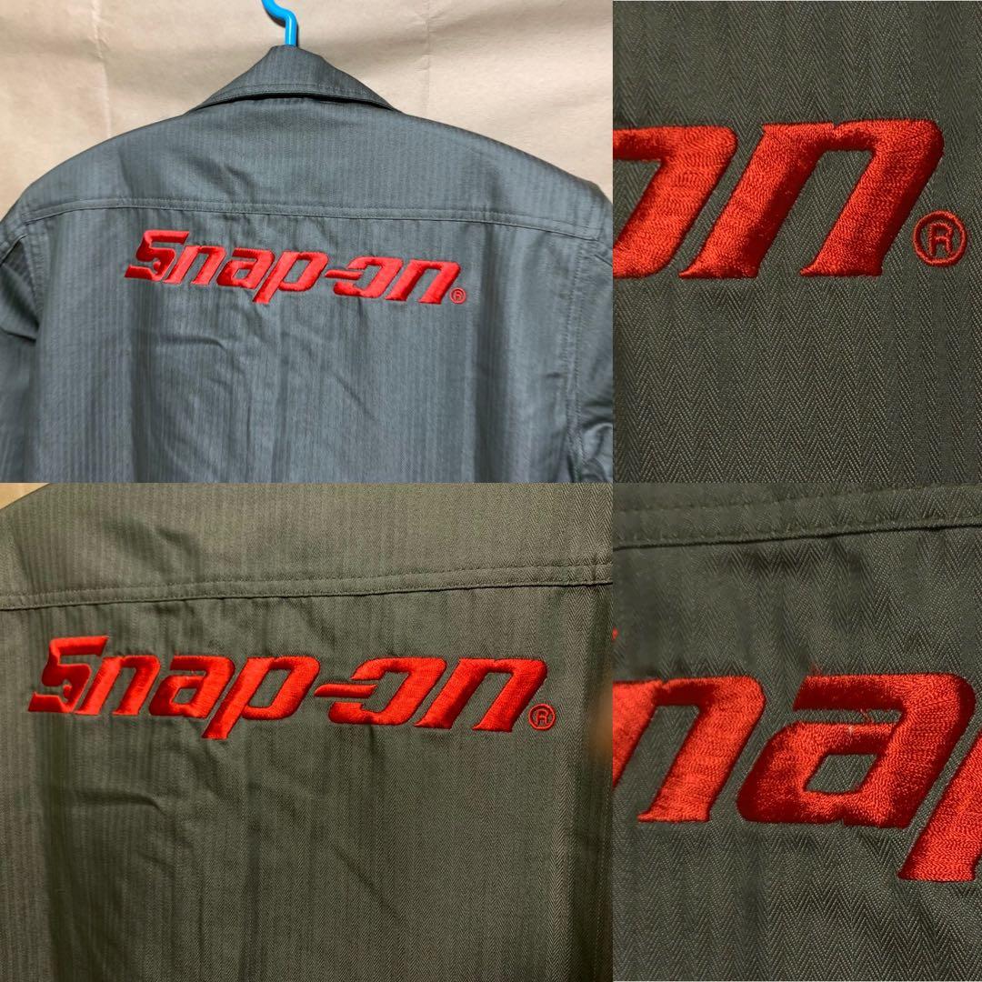 新品 Snap-on ツナギ 作業着 L カーキ オリーブ スナップオン - メルカリ