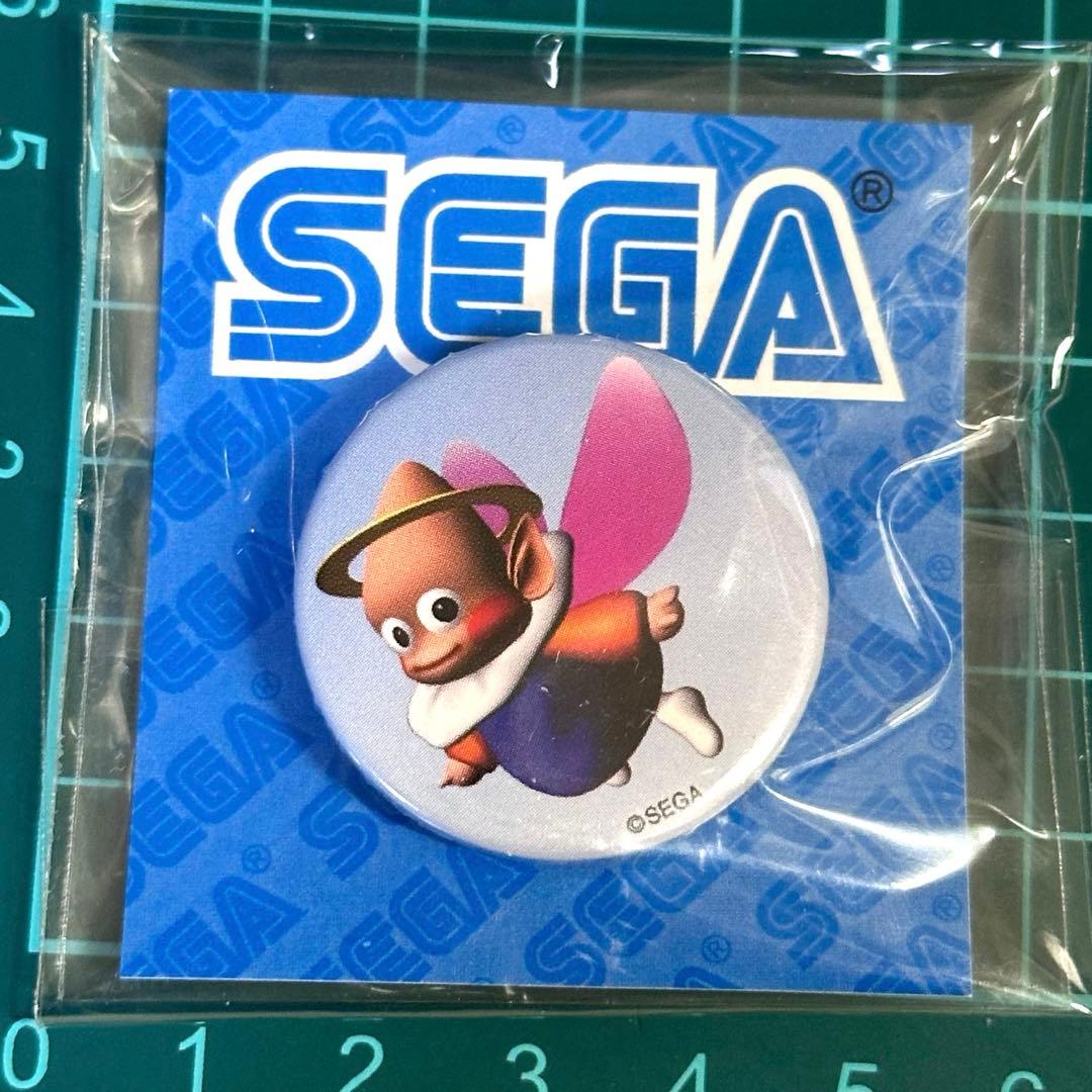 セガダイレクト　特典　セガキャラクター缶バッジ　ナイツ　ナイトピアン　レトロ