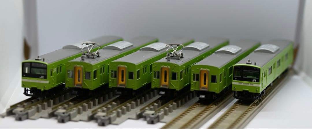 マイクロエース　201系　体質改善工事施工・クーラー交換車　ウグイス　6両セット