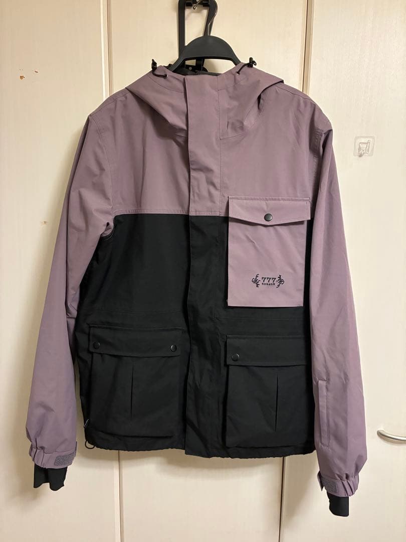 ゆ*き様 ノマディック 777 ジャケット Mサイズ パープルandブラック