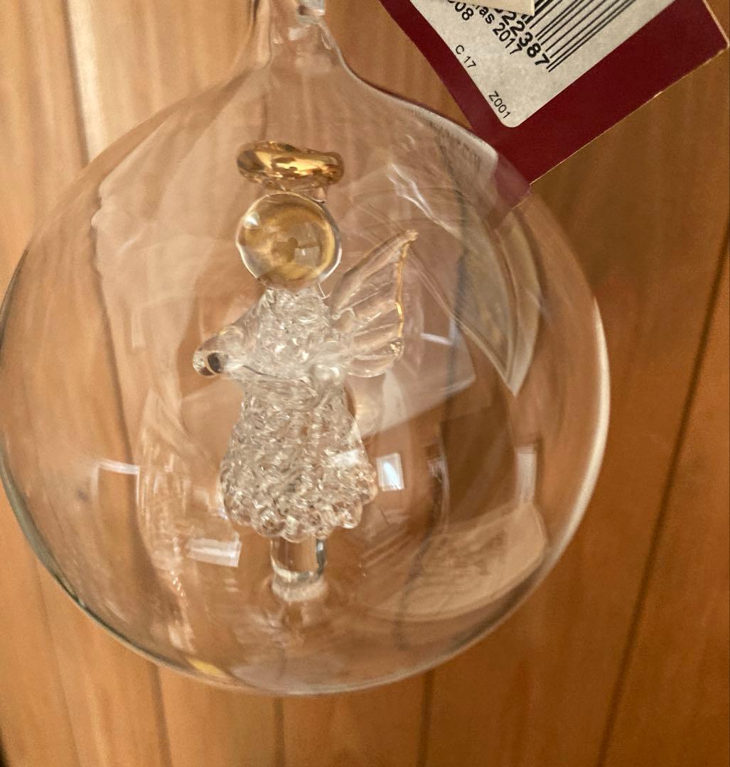 Villeroy & Boch 天使のオーナメント 直径約8cm タグ付き