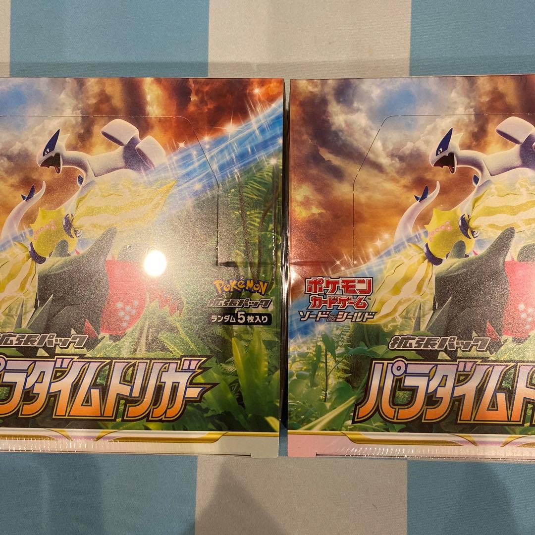 ポケモンカードパラダイムトリガー4BOXシュリンク付き