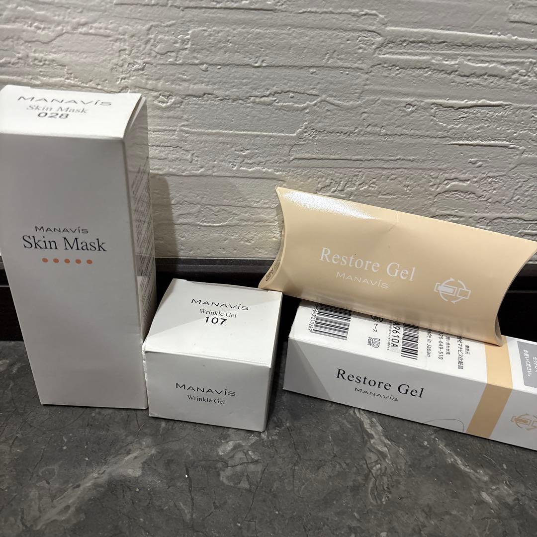 マナビス スキンマスク・リンクルジェル・リストアジェル