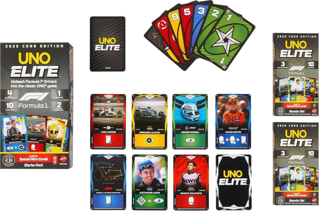 F1 UNO Formula1 ハミルトン フェルスタッペン ランド・ノリス - メルカリ