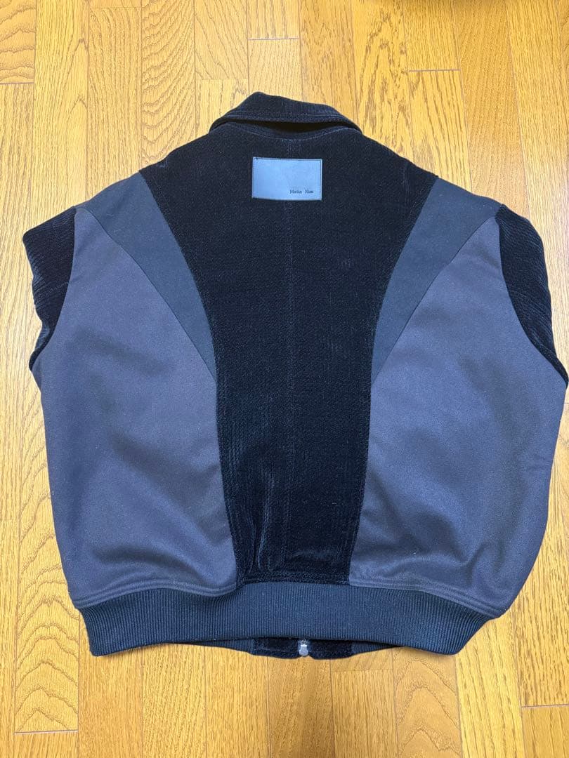 MatinKim コーデュロイ ブルゾン ブラック ユニセックス