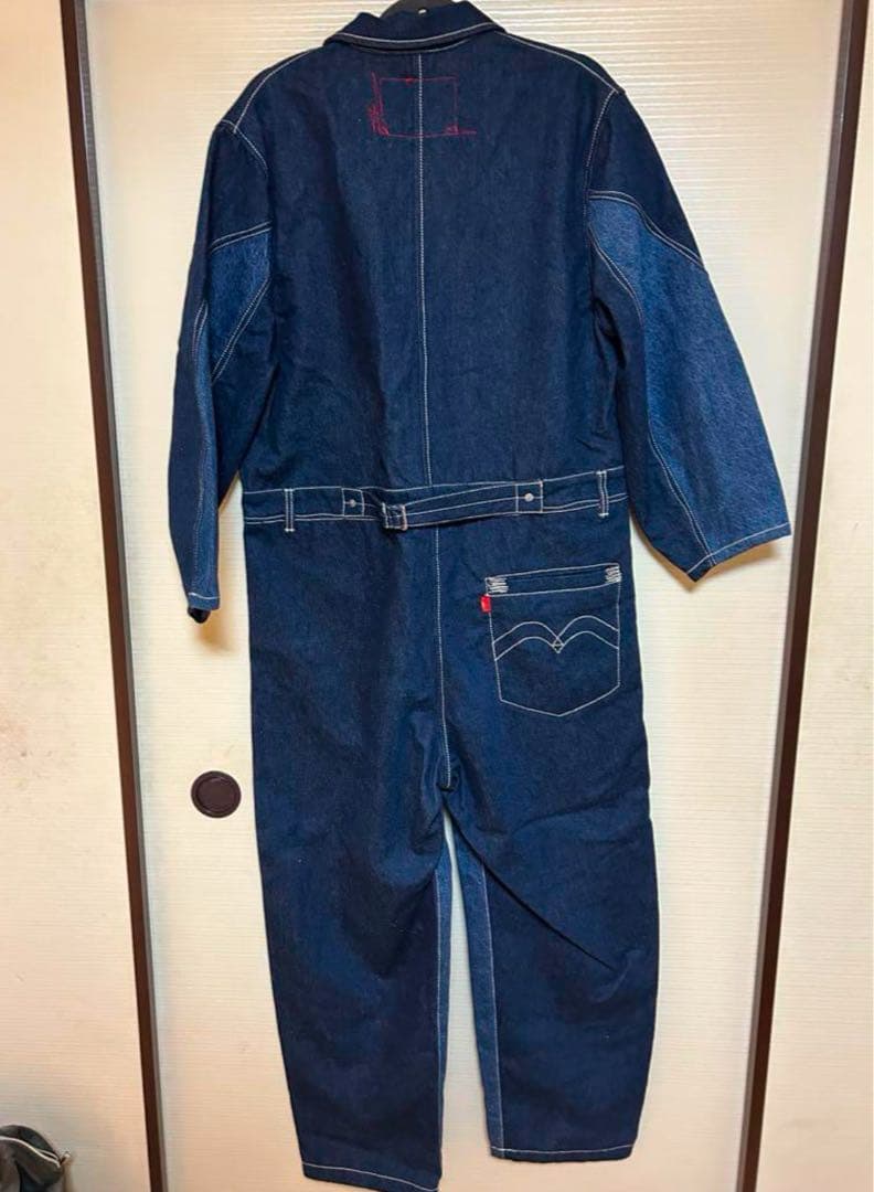 希少メンズサイズM リーバイスレッド オールインワン つなぎ Levis Red