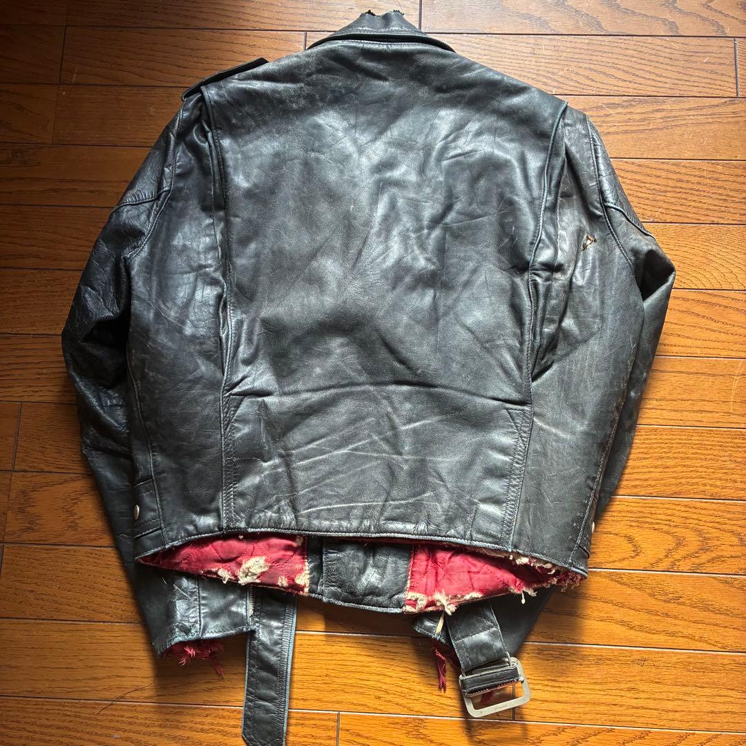 希少モデル！要修理！60s Highwayman ライダースジャケット 牛革