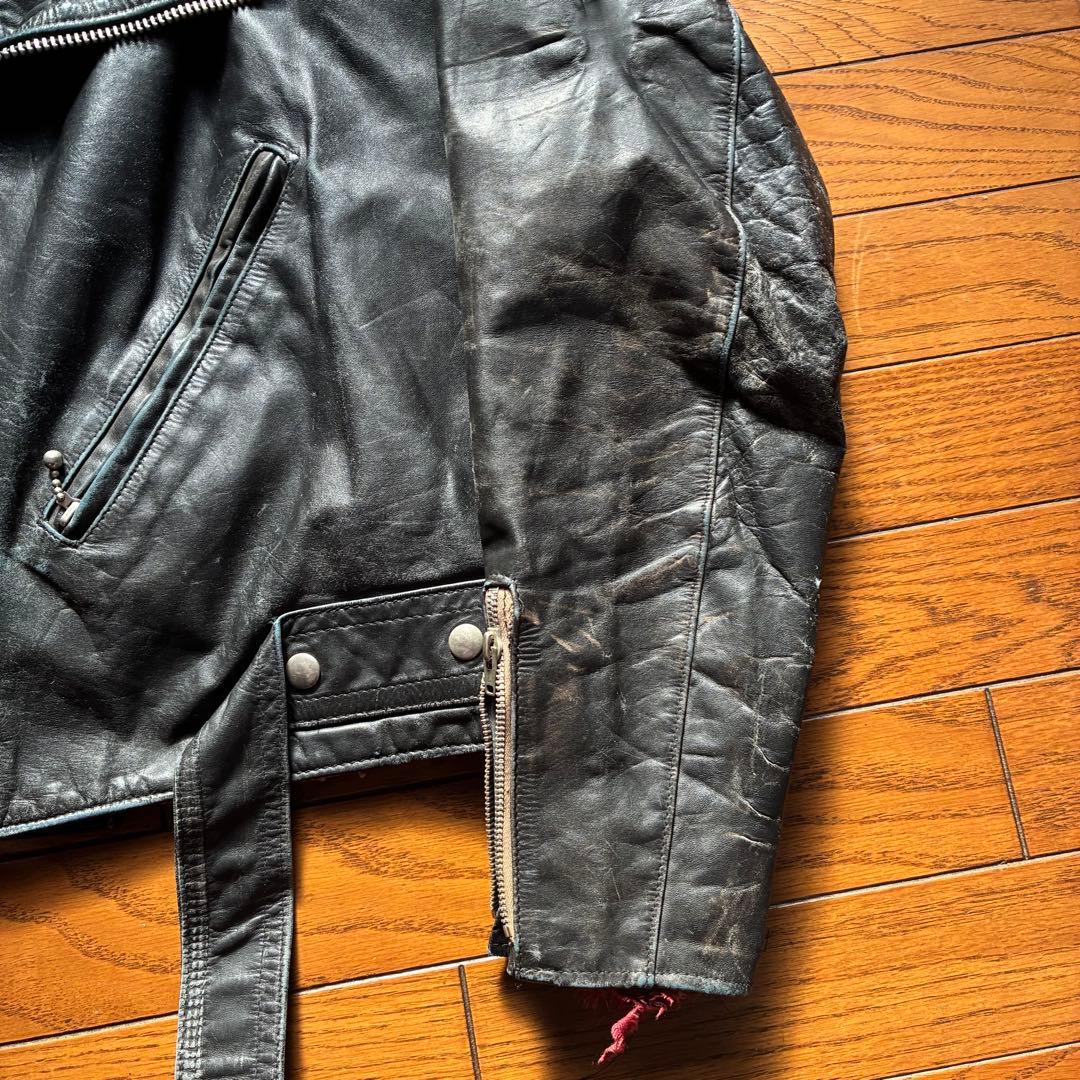 希少モデル！要修理！60s Highwayman ライダースジャケット 牛革