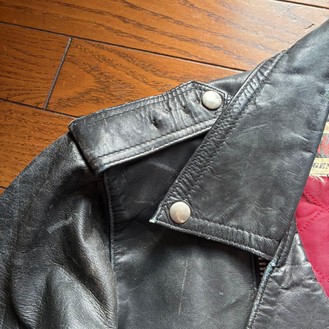 希少モデル！要修理！60s Highwayman ライダースジャケット 牛革