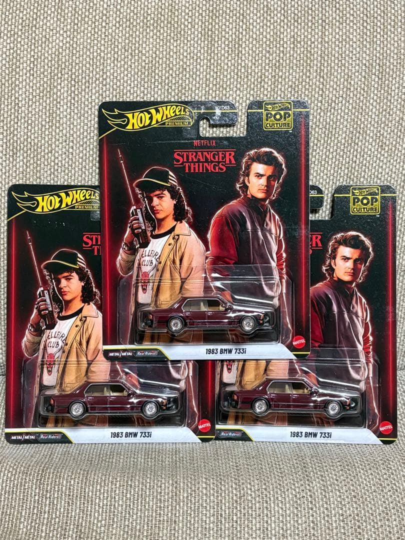 3台セット 1983  733i ホットウィール ポップカルチャー