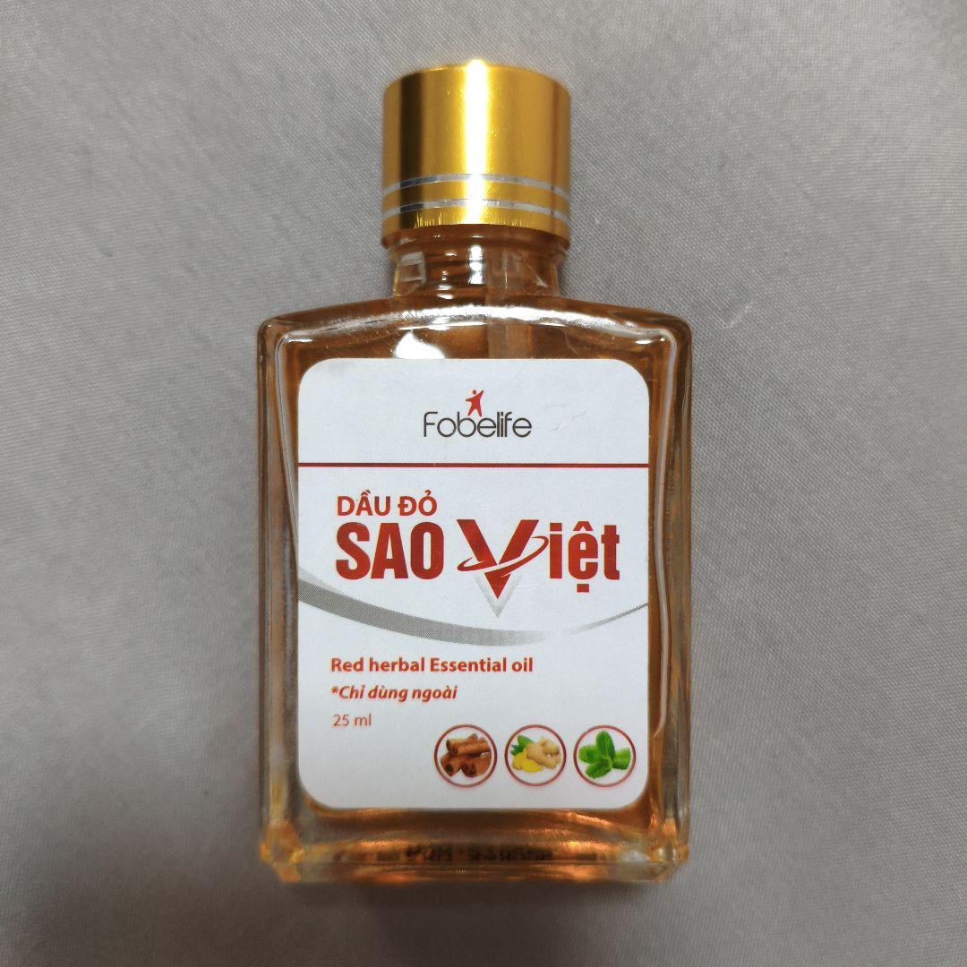 Dầu Đỏ Sao Việt エッセンシャルオイル 25ml